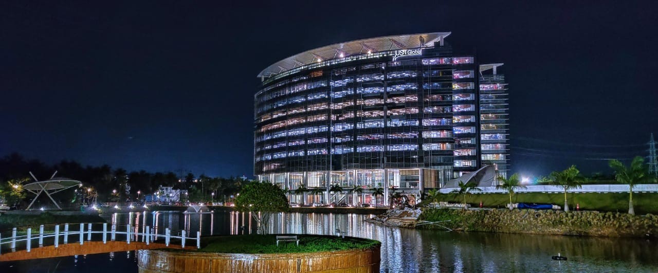 this image represents ust one of the top 5 IT companies in trivandrum